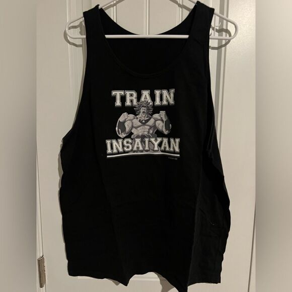 Dragon Ball Z “Train Insaiyan” Men’s Graphic Tank Top – Size XL - Picture 4 of 7
